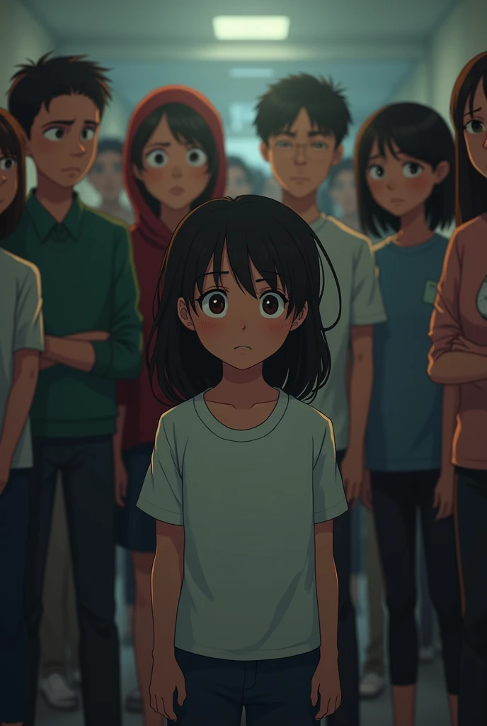 14 year old girl's perents and friends and teachers are Sad and uninterested
