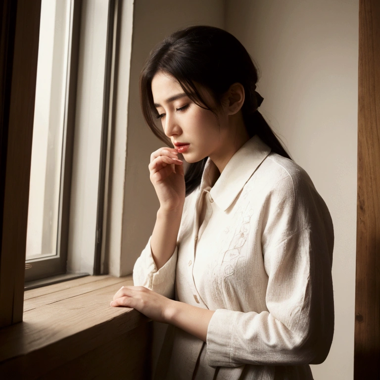 But when I get home, you're waiting for me
In a gentle voice, I asked, “What’s wrong?”
Tears overflow with those words
wrapped in your warmth