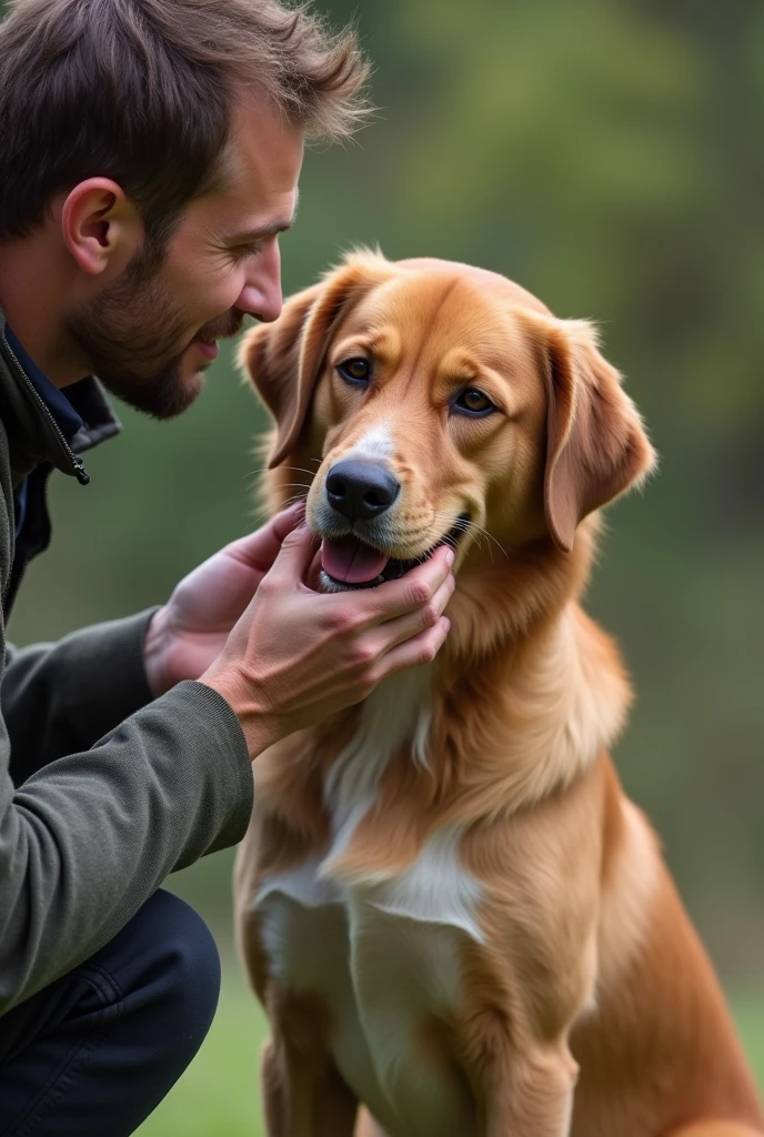 A man fuck a dog

