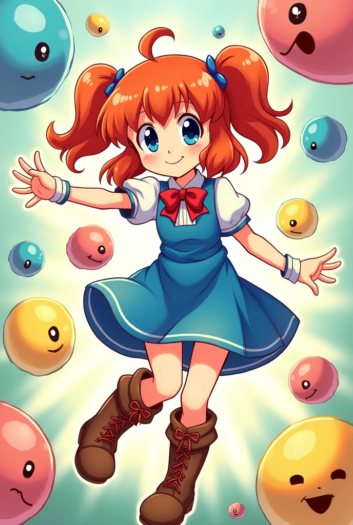 Please draw Arle from Puyo Puyo.