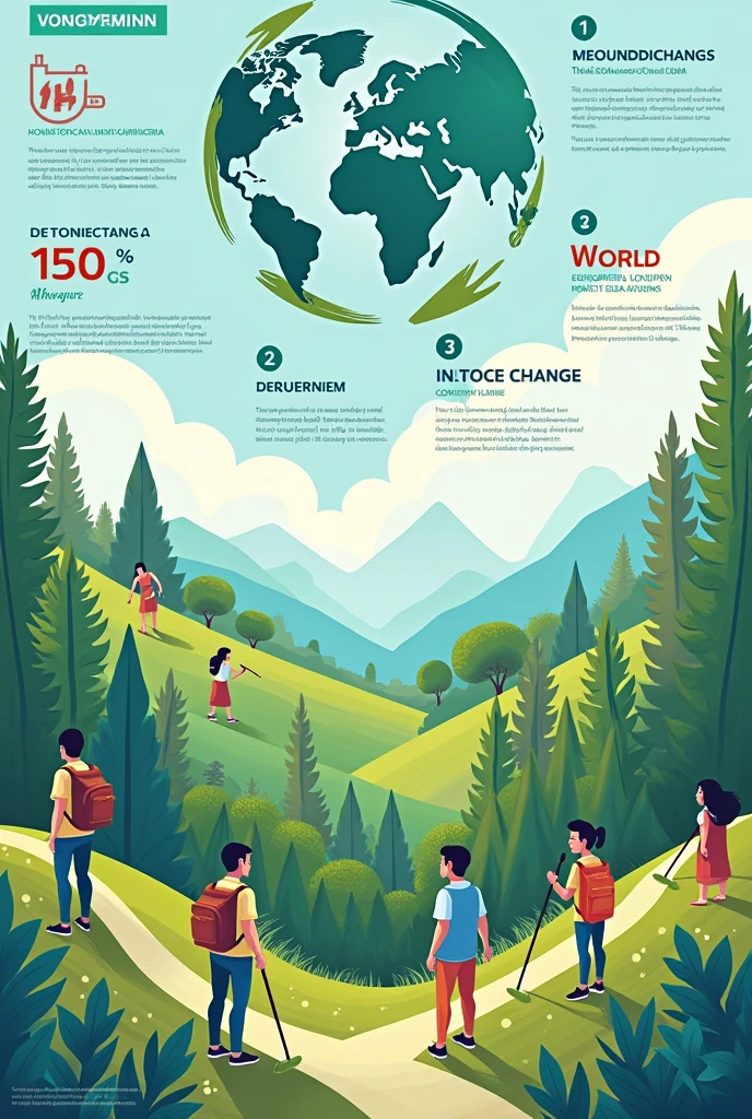 Make me an informative poster about the environment