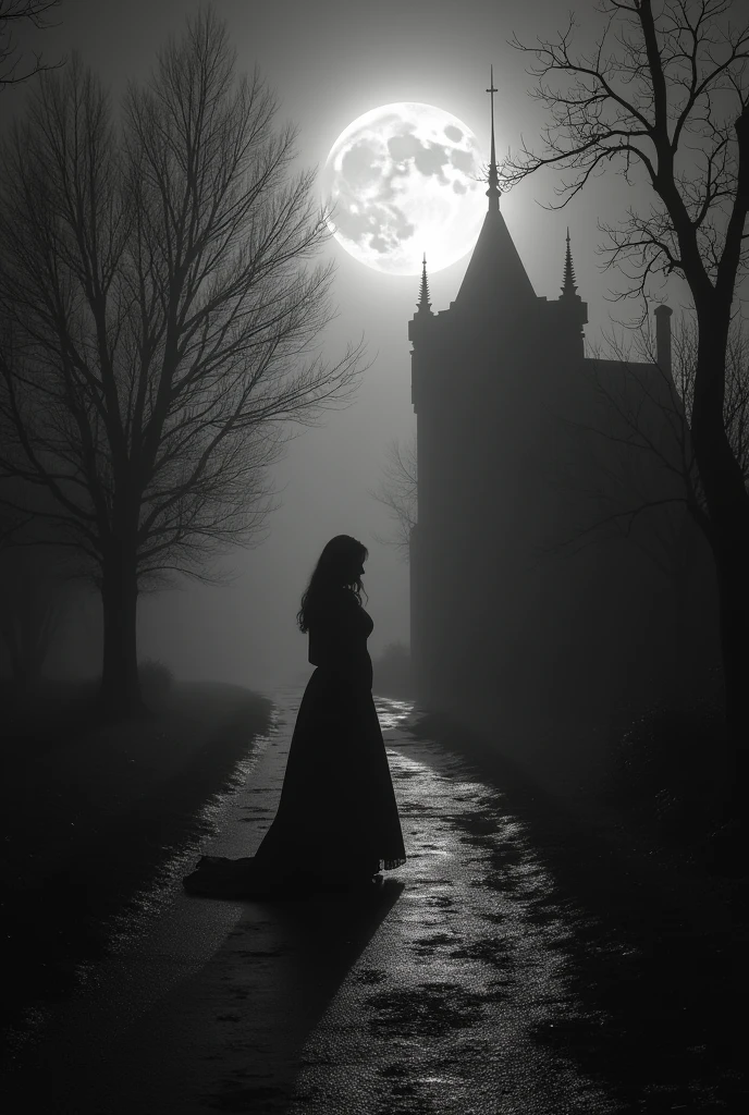 A collection of hauntingly beautiful monochrome photographs that delve into the realm of nightmarish aesthetics. Each image weaves a chilling narrative, capturing the eerie charm of the dark and mysterious. The photographs feature ethereal figures, gothic architecture, and surreal landscapes, all illuminated by the haunting glow of moonlight or eerie torchlight. The overall ambiance is both captivating and unsettling, inviting the viewer to step into a world where shadows dance and secrets lurk in every corner.