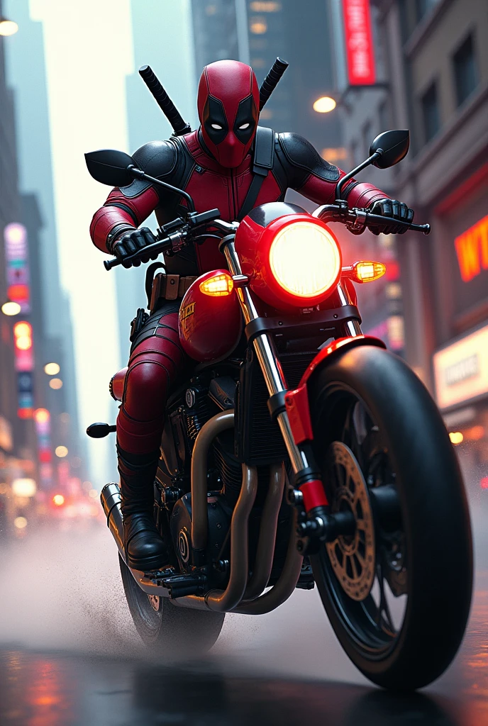 Deadpool motorcycle