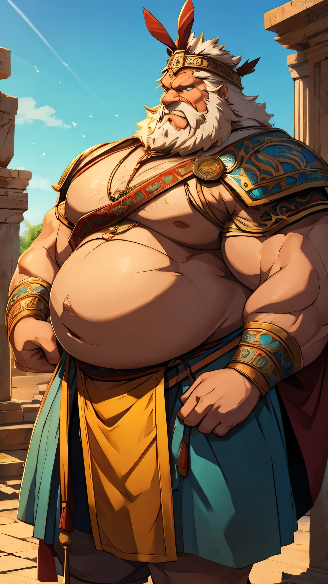 Daddy,fat body,big body,the ancient warrior 