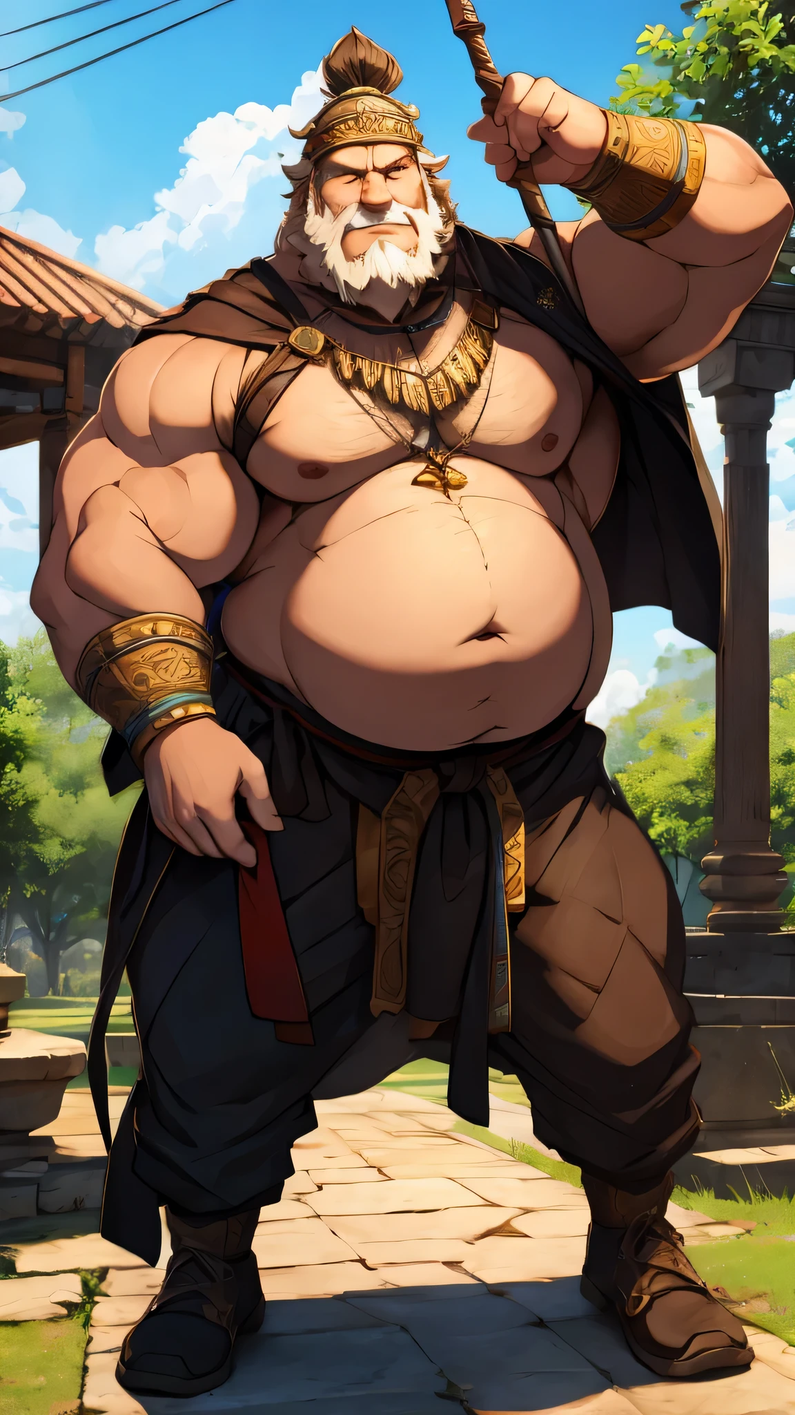 Daddy,fat body,big body,the ancient warrior