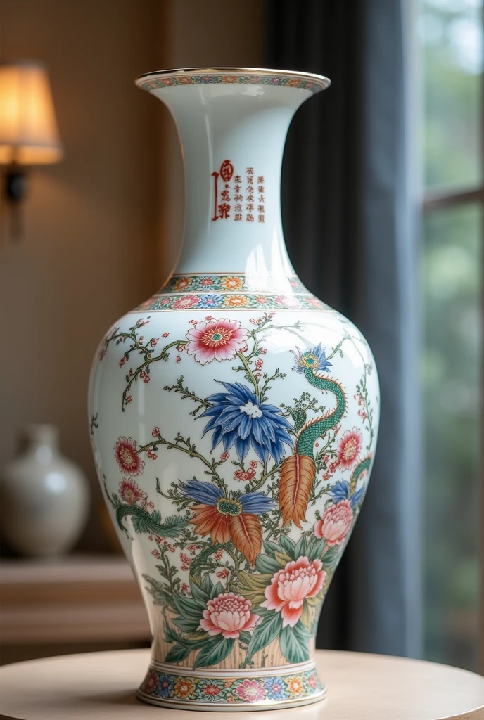 A Chinese vase