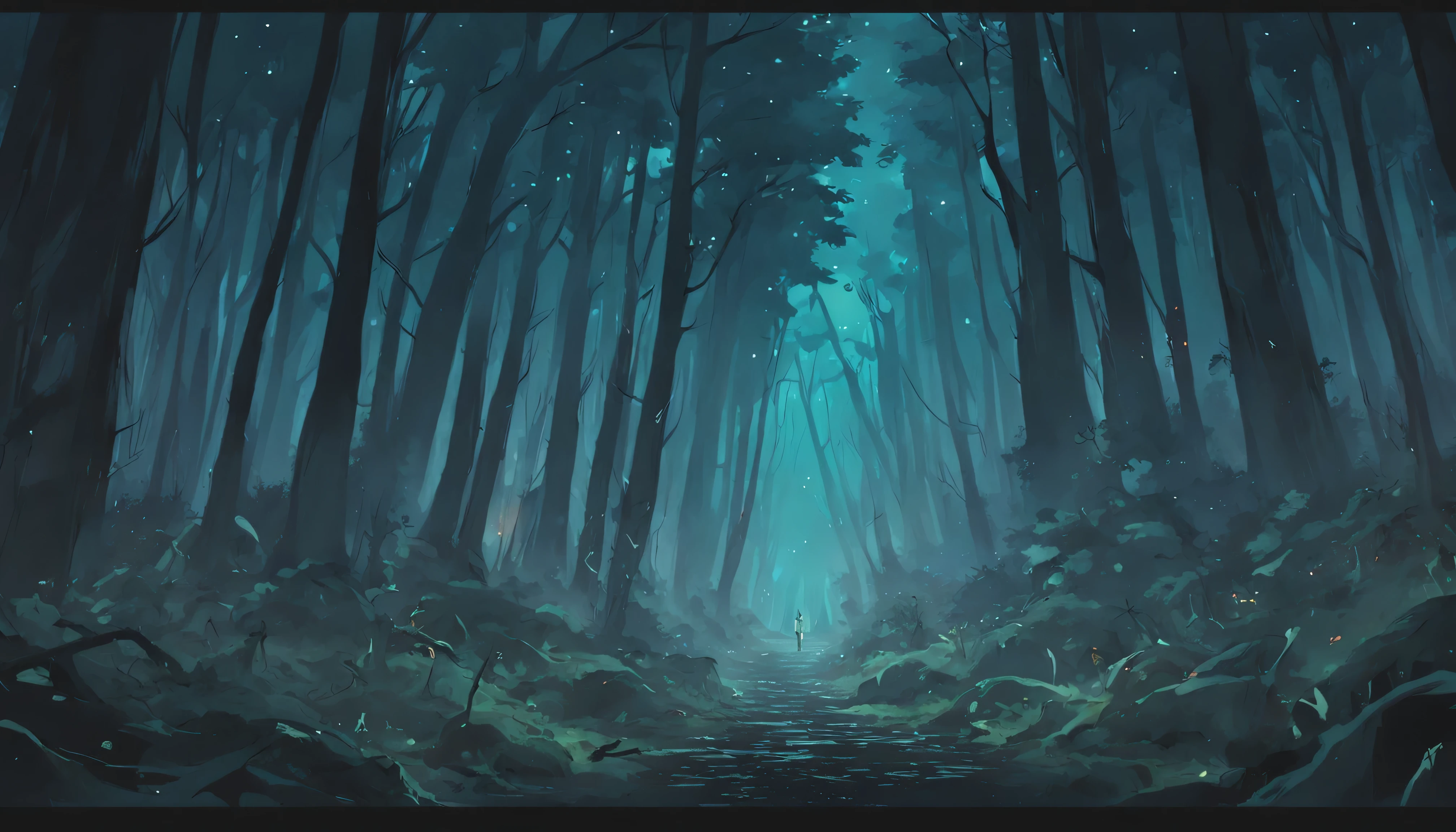 dark forest, horror