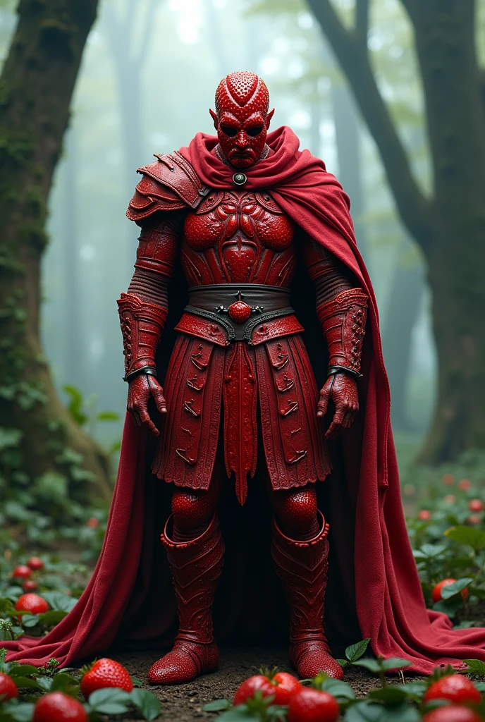 
witcher made from strawberry