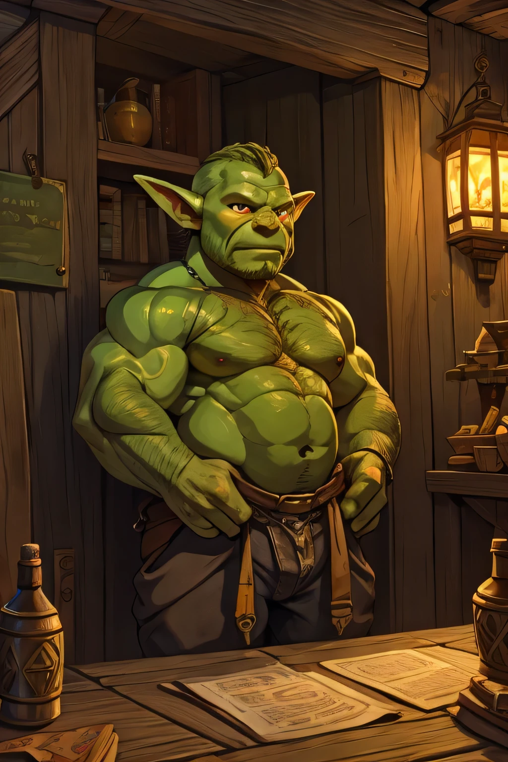 Goblin, adult goblin, middle age ,old