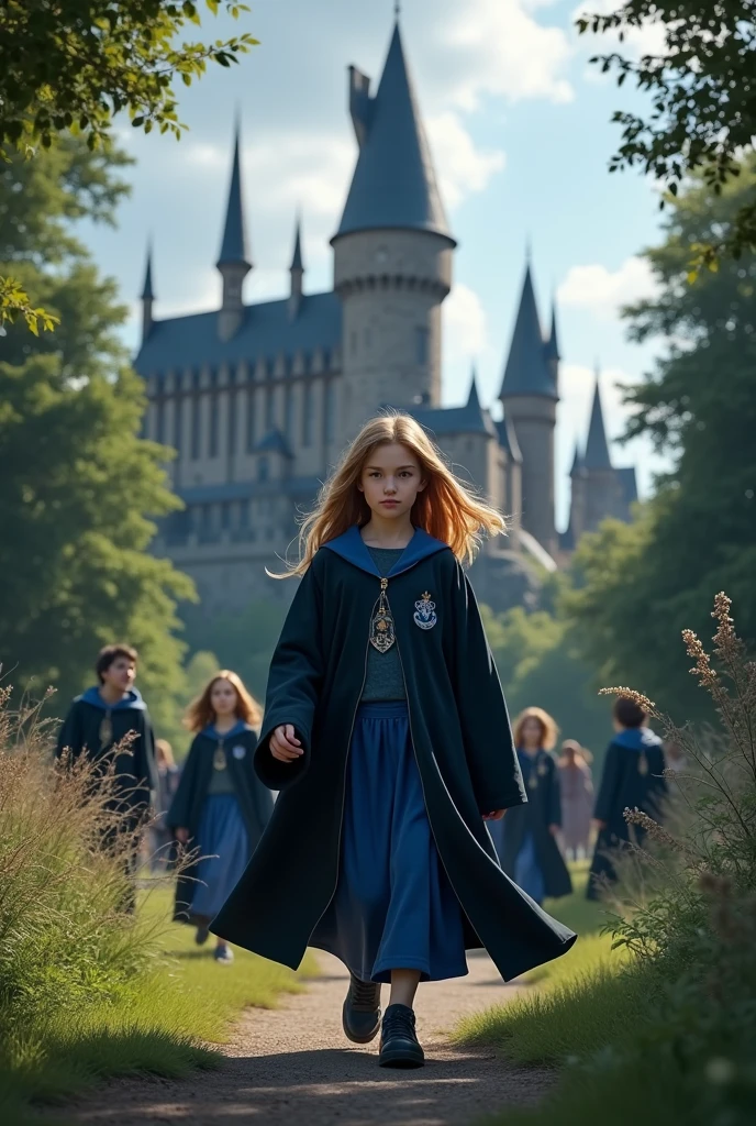 an -yeld Raclaw student, first year at Hogwarts