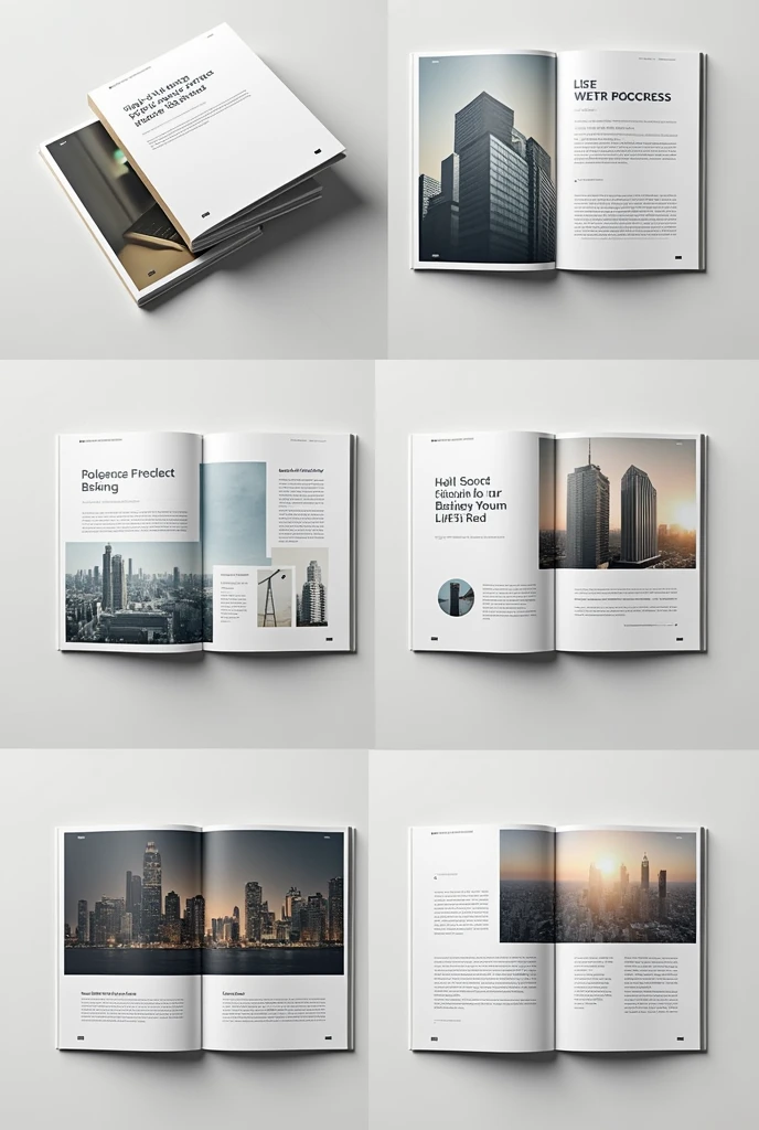 Brochure design layout 