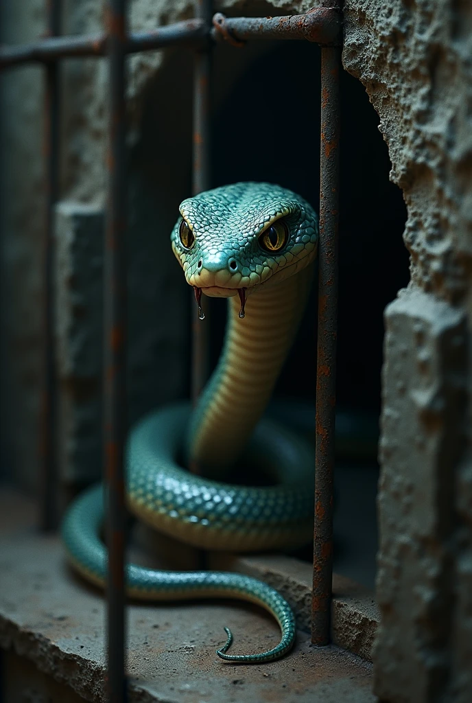 Small venom in jail