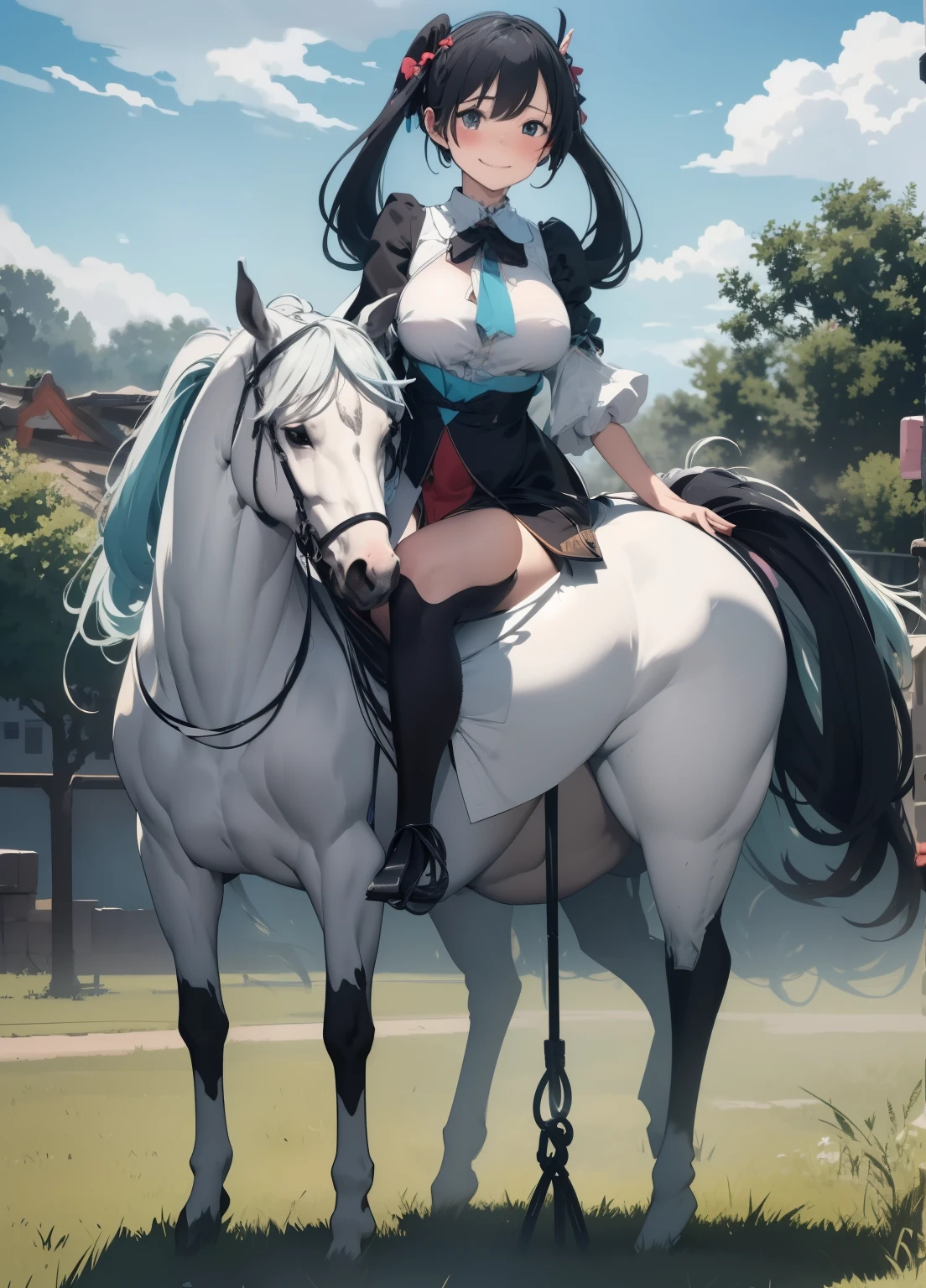 dusk, in summer, (classroom:1.1),Sitting on the desk, ((1girl:1.1), (solo:1.1), (horse girl:1.2):1.05), ((glaring:1.3), (looking away:1.2), looking down, ear blush:1.25), (white hair, (streaked hair:1.05), bob cut, carrot hair ornament:1.2), medium breasts, (purple eyes:1.15), gradient eyes, bright pupils, eyelashes, (school uniform, (open clothes:1.1), (horse ears:1.1), (horse tail:1.1), (pleated skirt:1.05), (skirt lift:1.3), (presenting panties:1.1), striped panties, panty pull, white thighhighs, (uwabaki:1.05):1.1)