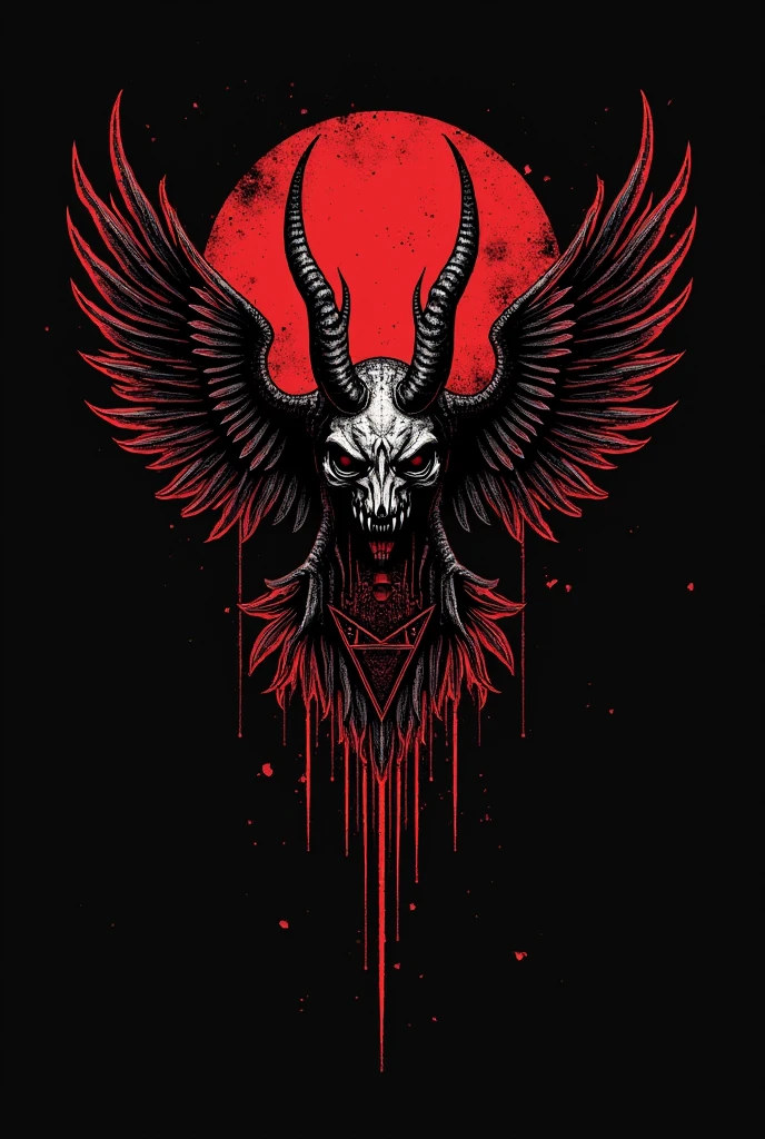 Design for clothing brands with a satanic theme should create a balance between dark aesthetic elements, Mysterious, dan simbolik dengan tampilan yang tetap modis and Brave. Focus on provocative and symbolic details can add visual power and appeal to the design.

**1. Color and Shade

Dominant Color: black, blood red, and dark gray. This color creates a strong contrast and highlights satanic design elements.
    Color Accent: Gunakan aksen putih or perak untuk detail kecil agar desain tetap tajam dan kontras.

**2. Symbols and Graphics

Iconic Symbol: Incorporate satanic symbols like the pentagram, Sigil, or baphomet dengan desain yang disederhanakan untuk menjaga estetika minimalis namun kuat. Simbol ini bisa digambar dengan garis Bold or dalam bentuk siluet.
    Striking Detail: Add elements like skulls, seeing eye, or tanda-tanda mistik dalam desain grafis. Be sure to keep these details simple so as not to overdo it.

**3. Typography

Font: Choose a sharp font, Bold, and Brave. Font bergaya gothic or serif dengan sentuhan tajam dapat menambah nuansa mistis. Examples include "Blackletter" or "Gothic" for a more dramatic effect.
    Text Arrangement: Place the brand name in a large and clear size. Gunakan warna kontras seperti putih or merah untuk memastikan teks menonjol di latar belakang gelap.

**4. Composition and Layout

Front Design: Fokus pada simbol utama or grafis ikonik yang besar di bagian depan pakaian. Bisa berupa ilustrasi or logo yang mendominasi area.
    Back Design: Add additional details like spells, Symbolic text, or desain kecil yang melengkapi tema tanpa membuatnya terlalu ramai.
    Harmony and Proportion: Ensure design elements are well integrated on the garment. Adjust the size and position of the graphics to look harmonious and aesthetically pleasing.

**5. Material and Texture

Material: Choose materials with solid colors that support t