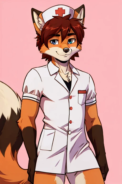 Fox boy nurse uniform