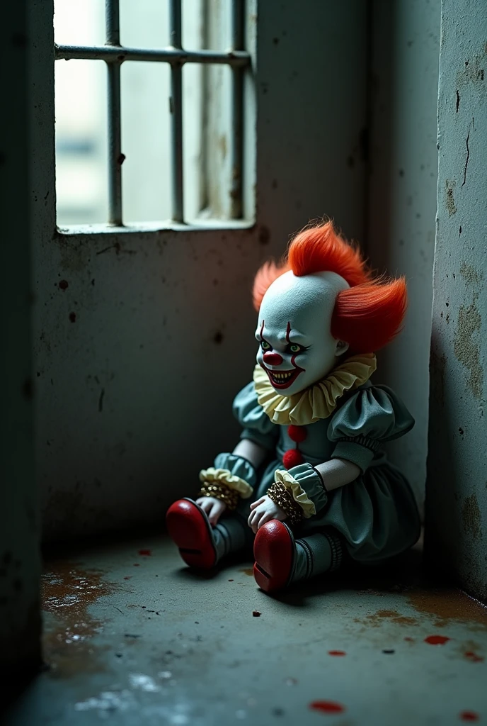 Mini Pennywise
in jail