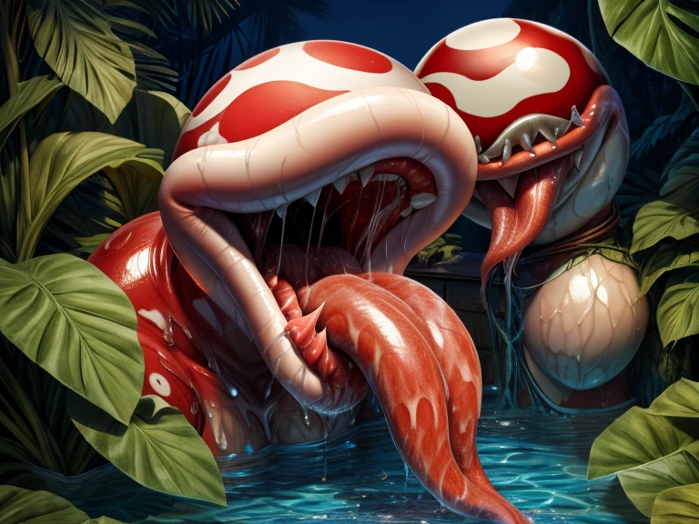 Giant female piranha plant, female piranha plant, big fleshy lips, big full lips, chubby fleshy lips, bimbo lips, tongue out, long tongue, fleshy tongue, full tongue, wet tongue, huge tongue, female lips, oiled, wet mouth, giant piranha plant, giant fleshy tongue, massive tongue, Giant piranha plant, big fleshy lips, big full lips, chubby fleshy lips, bimbo lips, tongue out, long tongue, fleshy tongue, full tongue, wet tongue, huge tongue, female lips, oiled, wet mouth, giant female piranha plant, giant fleshy tongue, oily skin, shiny skin, wet skin, smooth skin, anahole piranha plant, sex toy