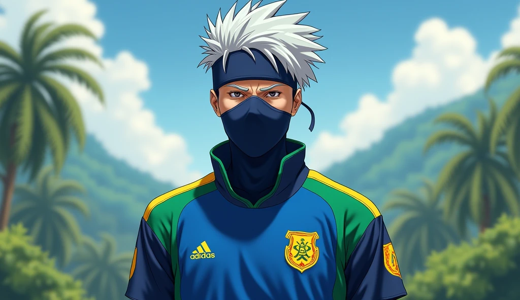  Kakashi with the Cape Verde national team uniform