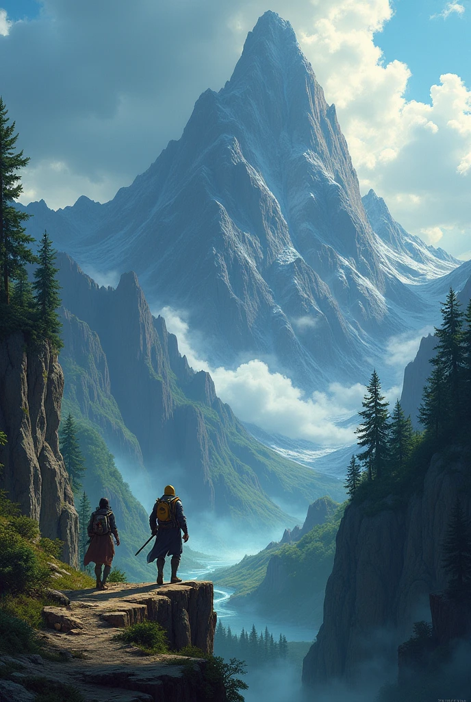  Their quest leads them to a towering mountain, where the Heart is said to be hidden. As they climb, they encounter physical and magical challenges that test their strength and cleverness.