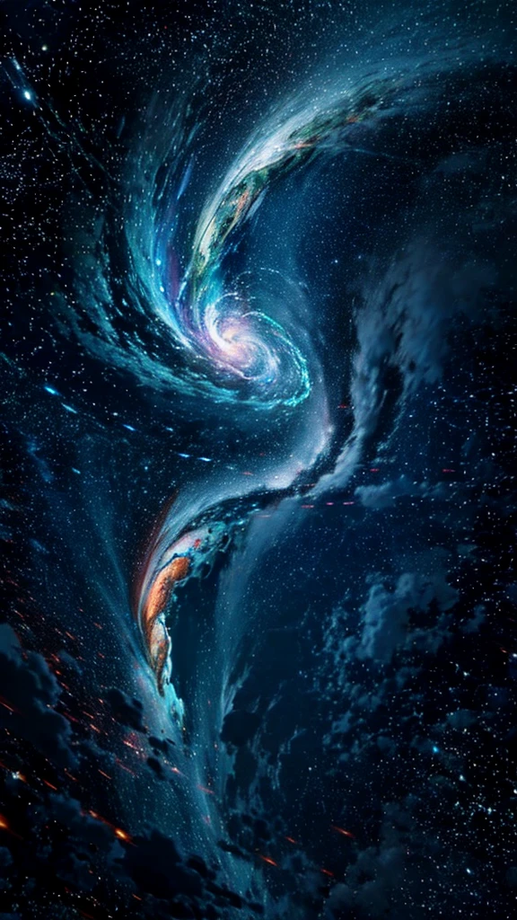 universe，null，meteor，town，Flowing Clouds，