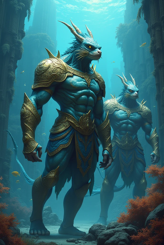 armored tritons in atlantis