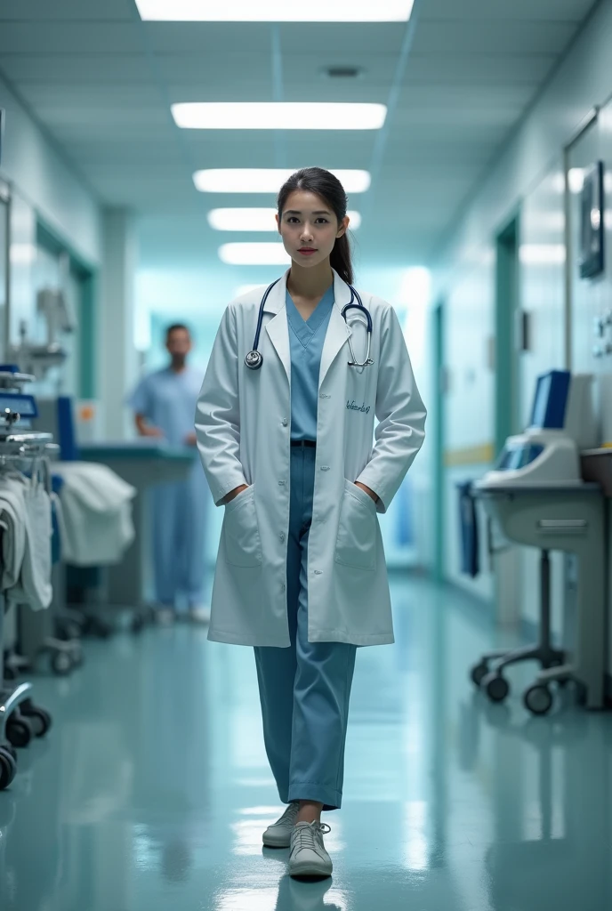Hospital environment  only doctor