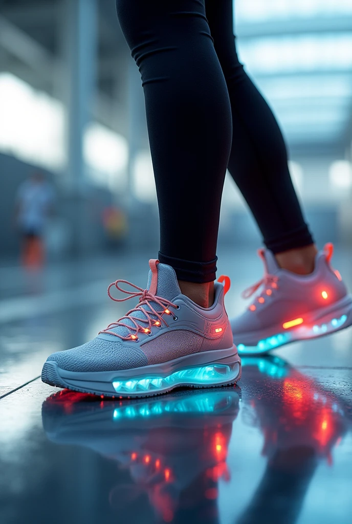 Sneaker model designed to prevent injuries in sports with a very innovative design