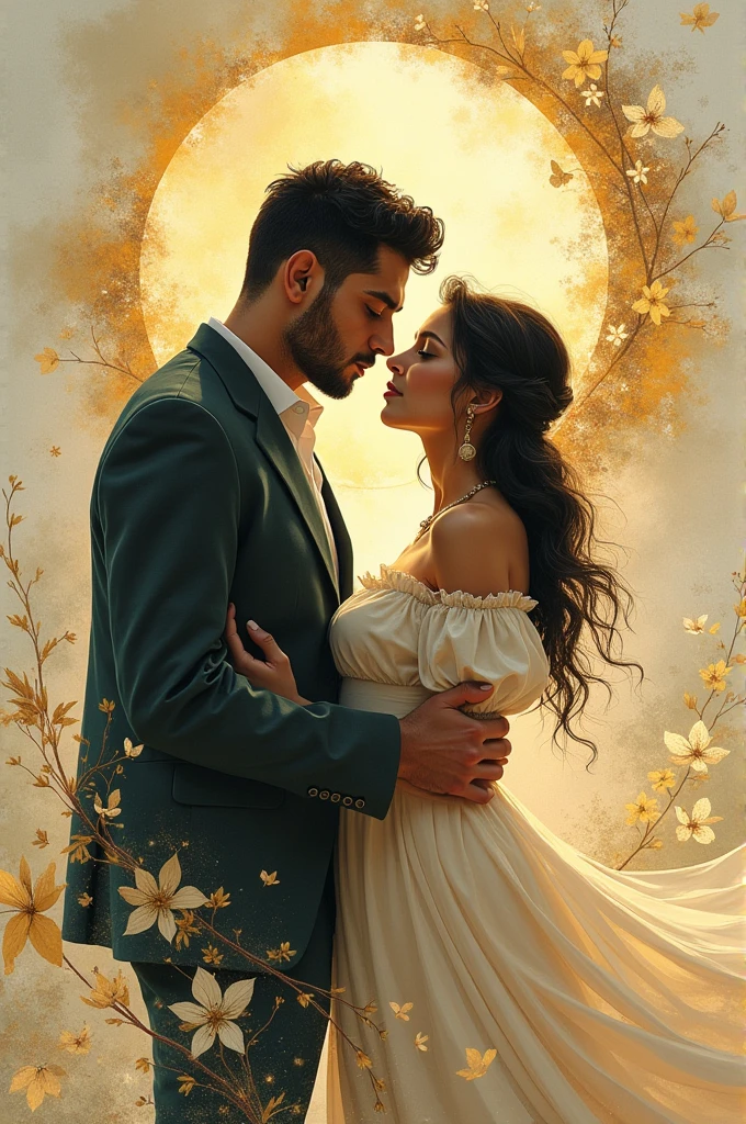 Create an illustration that shows the essence and history of "SONETO DA FIDELIDADE" written by Vinicius de Moraes.