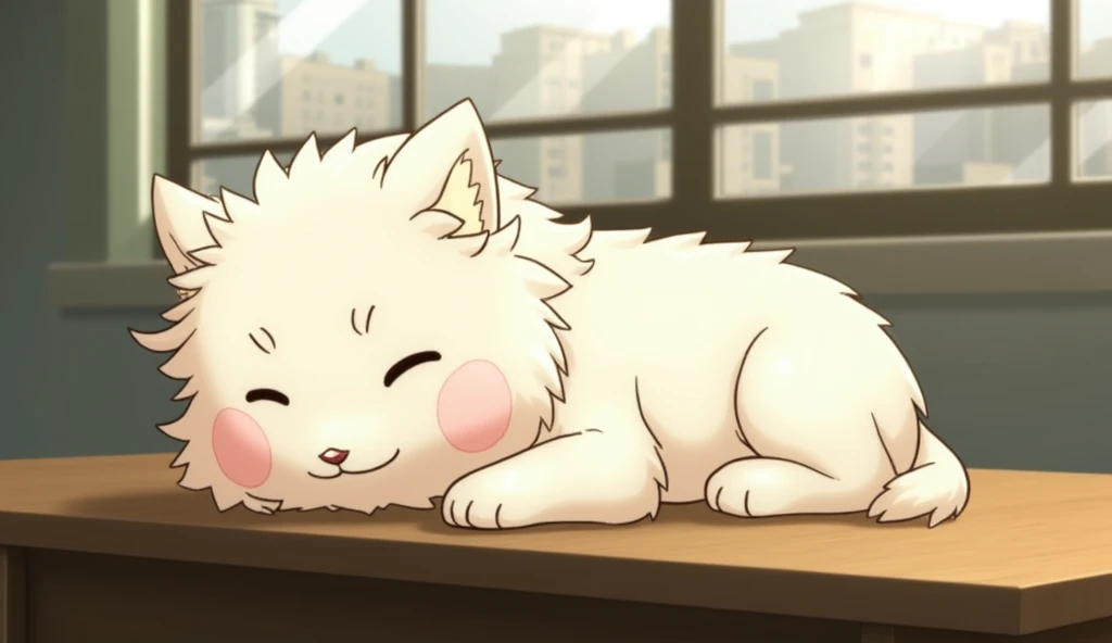 on the desk,Pale, fluffy light,Shooting from the side,Anime Style,animation,Japanese anime,High resolution,