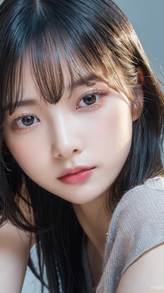 ((masterpiece, Highest quality, High resolution)), 1 Japanese girl, (Realistic: 1.4), excited、Great face,Glossy lips、19 years old, Silver Hair、Black Hair、short hair, Silver Hair、(Beautiful Hair:1.5), mini skirt、Beautiful legs、Lie down on the bed、Staring、Angle from the front, Smooth, Highly detailed CG composite 8K wallpaper, High resolution RAW color photos, Professional photography, Light, BackLight, dream-like, impressive, Written boundary depth, (Face close-up:1.5)
Summer clothes　

