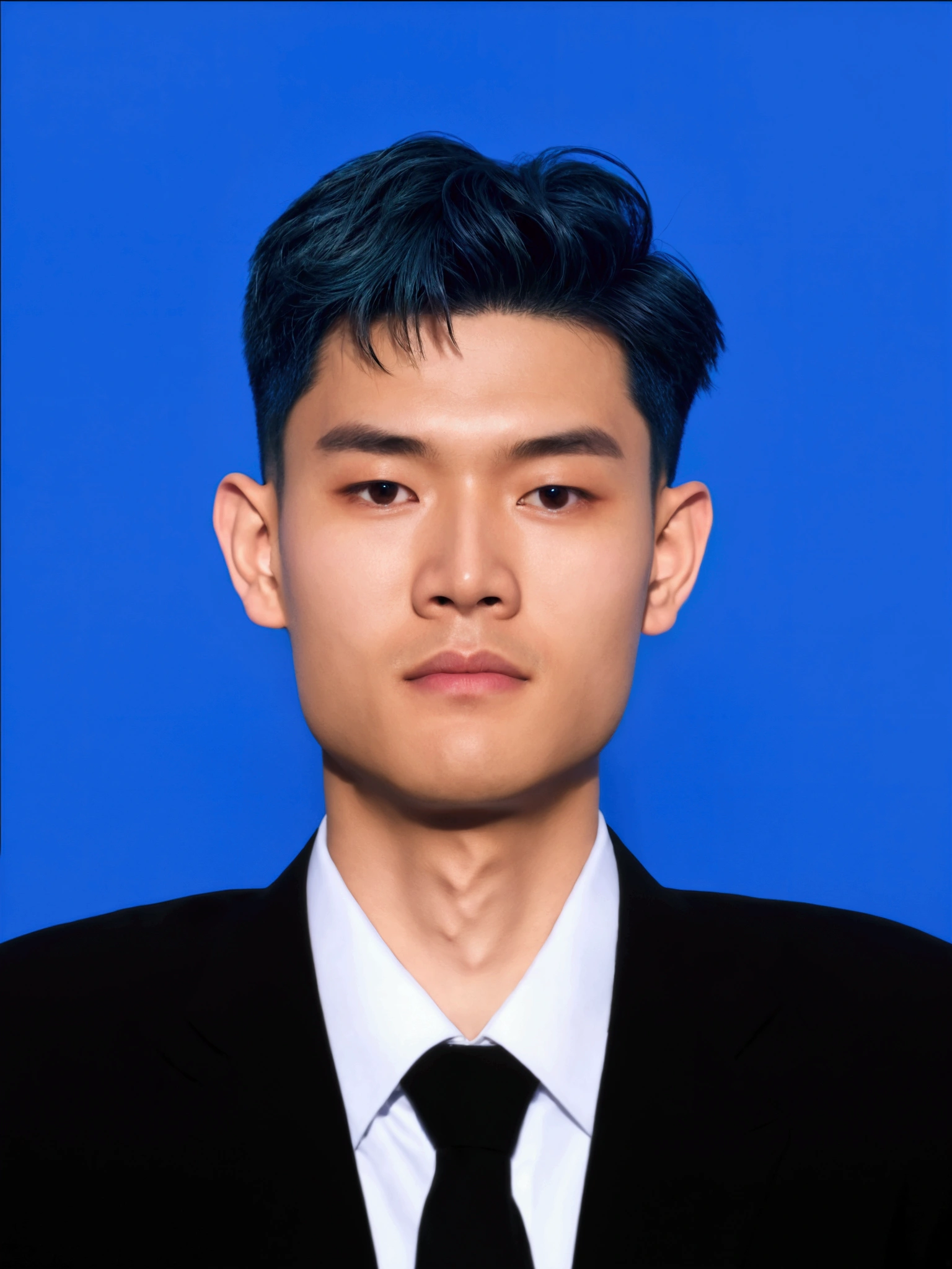 Korean male with Comma Hairstyle