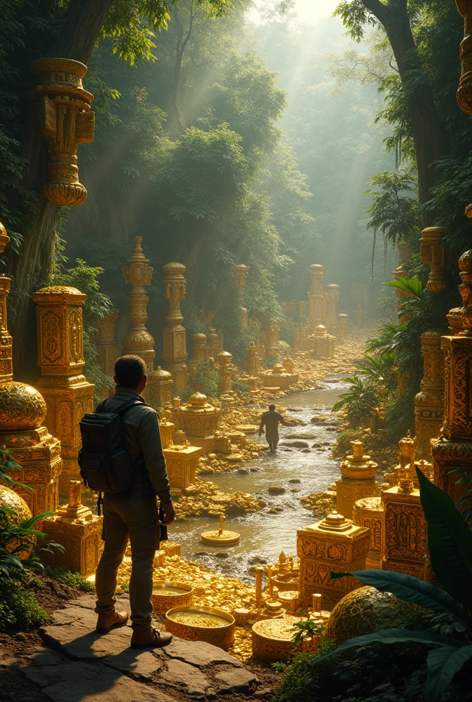 The treasure of El Dorado in Colombia
