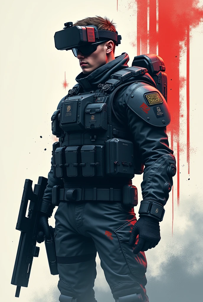 military,poster,tactical,anime