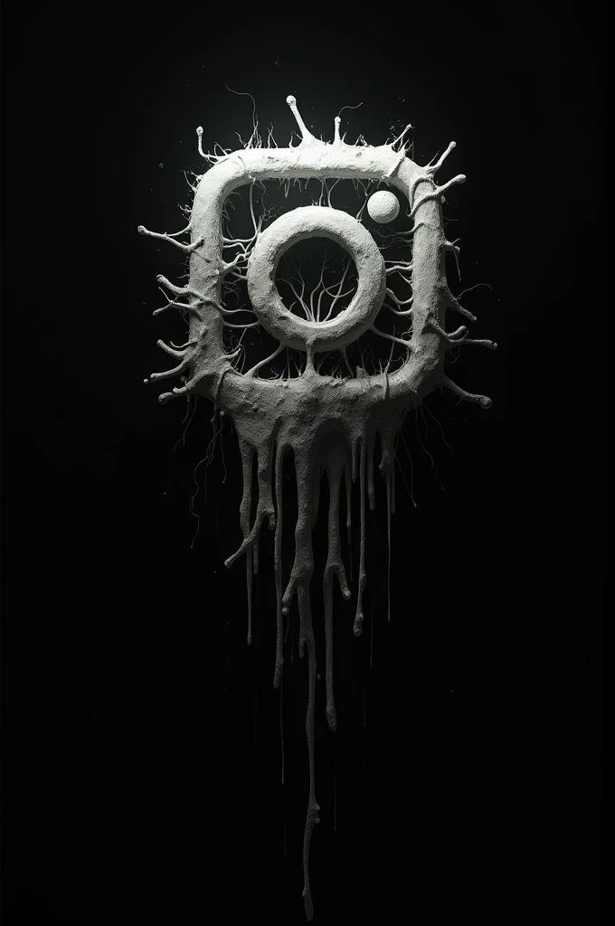 Edit instagram reels logo , make it horrible looking , use totally black background with some horror , it must indicate that insta reels are dangerous