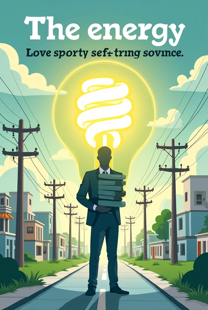 Save energy Save Electricity Poster with more content