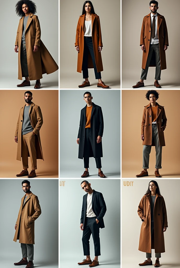 Give a image of my clothing brand men and women clothes and accessories for my wed seied. Give me wed seied name on it all so " Udit pvt Ltd shop "
