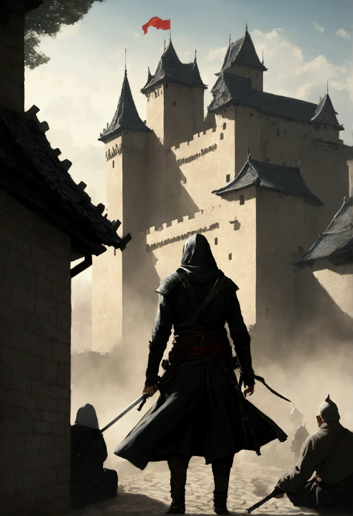 The Strongest Assassin、Sneak into the old castle、darkness