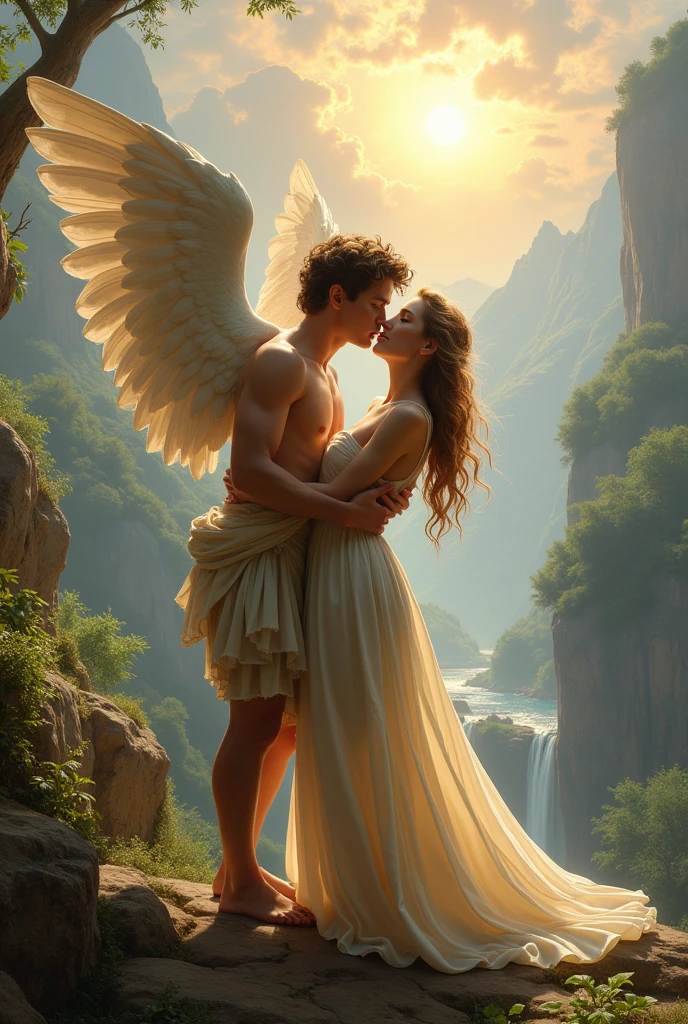 Cupid and Psyche, the scene where he kisses her and takes her to Olympus