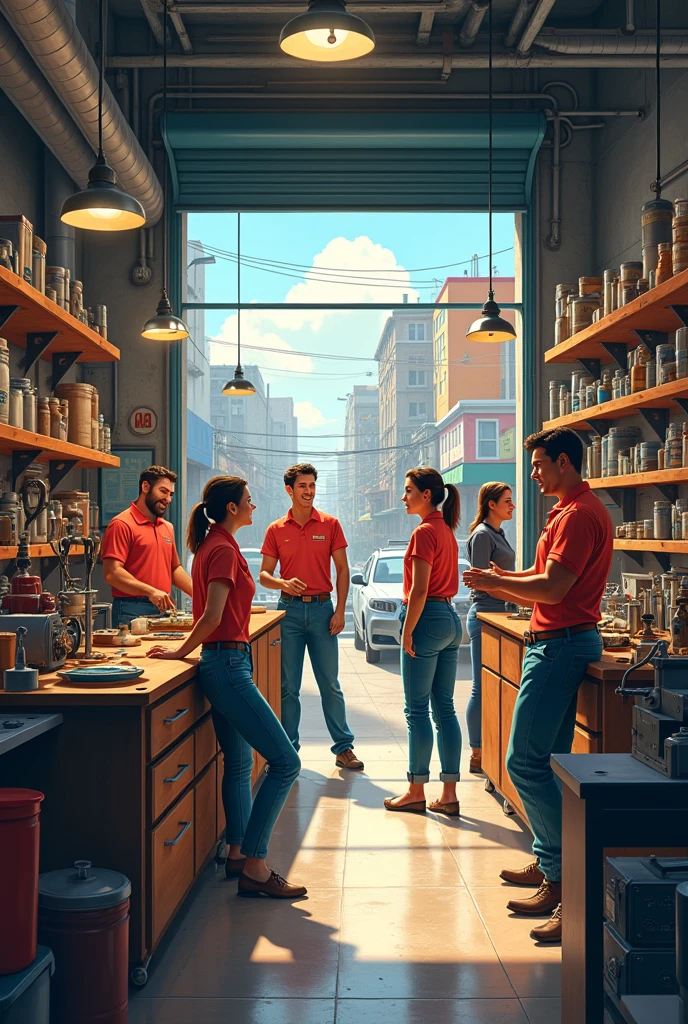 SOMETHING HAPPY, AND REPAIR RESTORATION AND SERVICE WITH MY COMPANY PRODIFACA