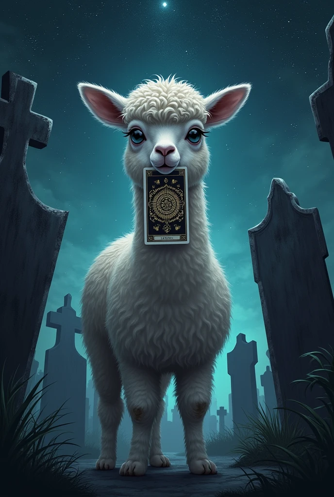 Crias playing card de tarot, dark, souls, playing card, Number 17, sao, star in the cemetery sky 