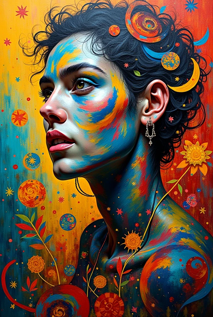 make a expressionist work with Brazilian traces