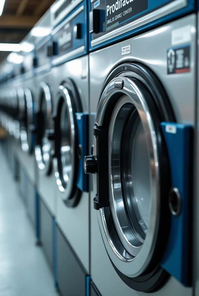 8 SEPARATE IMAGES OF RESTORATION OF INDUSTRIAL WASHING MACHINES AND DRYERS, THAT THEY HAVE THE NAME OF PRODIFACA, AND LET THE PRODIFACA UNIVERSAL CONTROLS BE SEEN, Can?