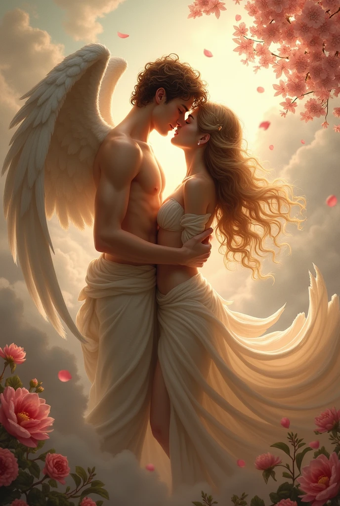 Draw a picture of Eros and Psyche.