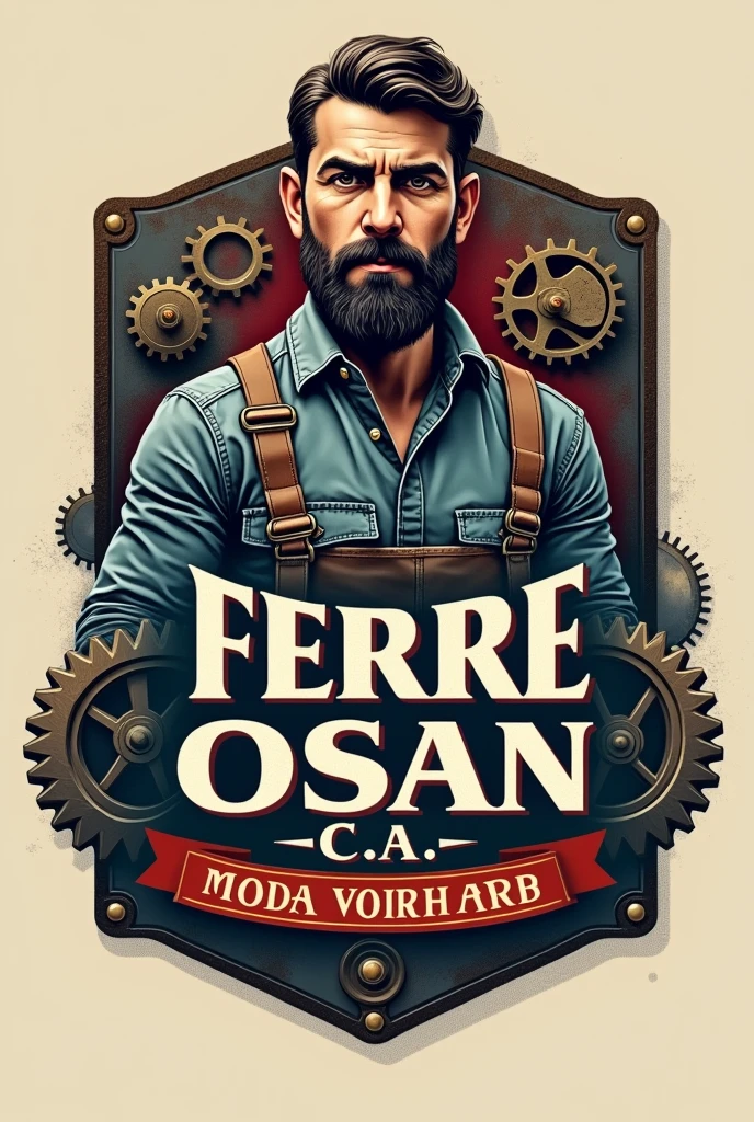 Creative hardware store logo that says FERRE OSAN C.A