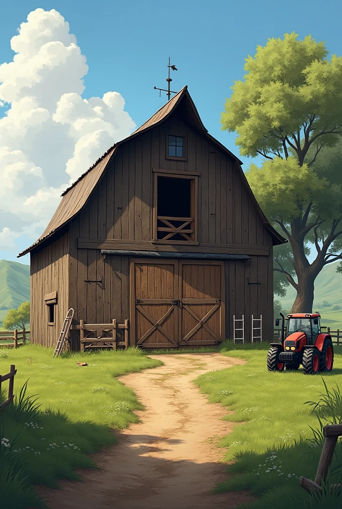 A barn