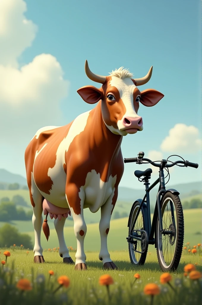 The cow by cycle