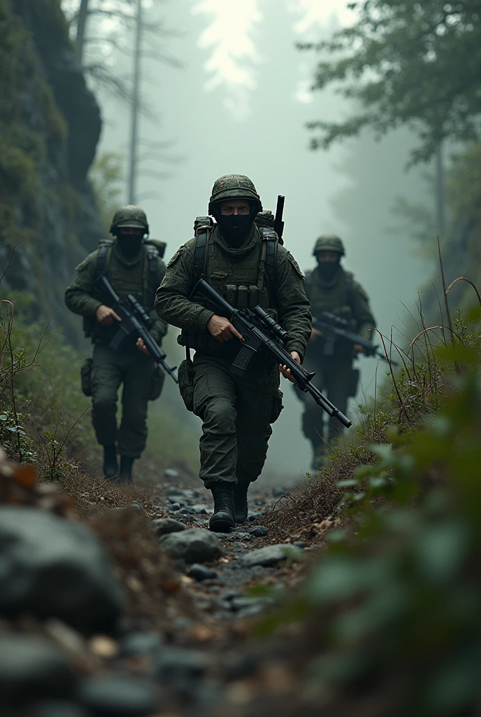 Military hunting in war