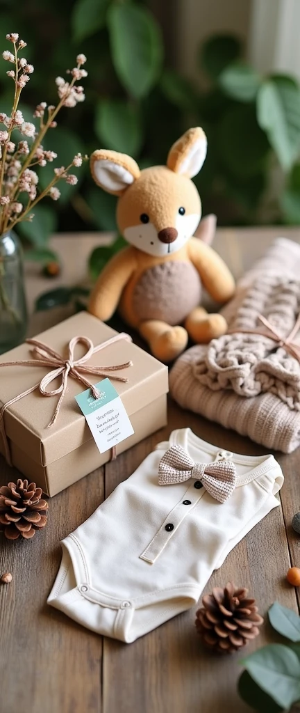 Baby shower gift list with theme of