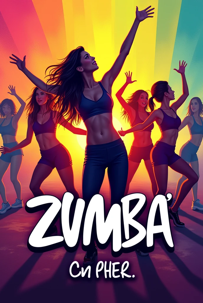 Poster for upcoming zumba event