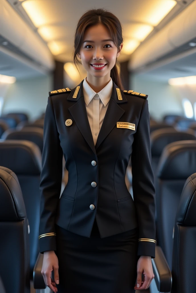 Airline stewardess